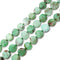 Chrysoprase Faceted Octagon Flat Square Slice Beads Approx 15x15mm 15.5" Strand
