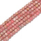 Natural Rhodochrosite Smooth Round Beads Size 3mm 15.5'' Strand