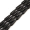 Black Stripe Agate Smooth Full Teardrop Beads Size 10x30mm 15.5'' Strand