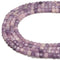Natural Lepidolite Faceted Cube Beads Size 4-5mm 15.5'' Strand