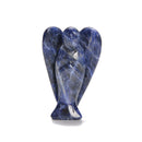 Natural Sodalite Hand Carved Angel 3'' 4''
