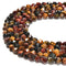 Natural Multi Color Tiger Eye Faceted Star Cut Beads Size 8mm 15.5" Strand