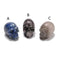 Blue Aventurine / Blood Stone / Fluorite Carved Halloween Skulls Size 2‘’