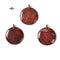 Natural Red Unakite Flat Back Round Pendant Size 40mm Sold per Piece
