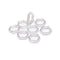 925 Sterling Silver Hollow Star Beads Size 10mm 6pcs per Bag