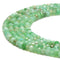 Natural Chrysoprase Faceted Rondelle Beads Size 3x4mm 15.5'' Strand