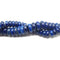 Lapis Lazuli Irregular Smooth Rondelle Beads 4x8mm 4x9mm 4x12mm 15.5" Strand