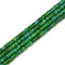 Dark Green Turquoise Heishi Disc Beads Size 2x4mm 15.5'' Strand