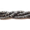 Larvikite Labradorite Heishi Rondelle Discs Beads 5x1.5mm 6x1.5mm 7x1.5mm 15.5" Strand