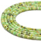 Chinese Chrysoprase Heishi Rondelle Discs Beads Size 2x4mm 15.5'' per Strand