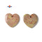 Natural Unakite Heart Shape Pendant Size 45mm 50mm Sold per Piece