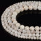 White Gray Moonstone Smooth Round Beads Size 6mm 8mm 10mm 12mm 15.5'' Strand