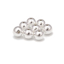 925 Sterling Silver Round Beads Size 2mm-12mm Sold by Bag