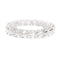 Clear Quartz Smooth Round Beaded Bracelet Bead Size 8mm 10mm 7.5" Length