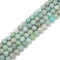 Natural Mixed Green Amazonite Smooth Round Beads Size 6mm 8mm 10mm 15.5'' Str