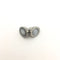 silver color plated strong magnetic clasps oval shape 