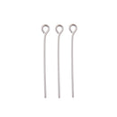 304 Stainless Steel Eye Pins Size 0.6x40mm 800 Pieces per Bag