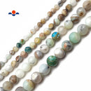 Natural Multi-Blue Opal Smooth Round Beads 6mm 8mm 10mm 15.5" Strand