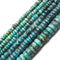 Natural Turquoise Smooth Rondelle Beads 3x5mm 4x6mm 4x8mm 5x10mm 15.5" Strand