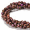 Bronzite Purple Lepidolite Smooth Round Beads Size 6mm 8mm 10mm 15.5'' Strand