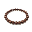brown copper bracelet smooth round