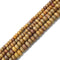 Natural Autumn Jasper Smooth Rondelle Beads Size 4x6mm 5x8mm 15.5'' Strand