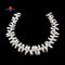 Fresh Water Pearl White Keshi Biwa Sticks Top Drilled Beads 15-20mm 14" Strand