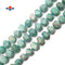 Natural Green Amazonite Faceted Nugget Chunk Beads Approx 13x20mm 15.5" Strand