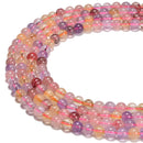High quality Chakra Smooth Round Beads Size 6mm 8mm 10mm 15.5'' Strand