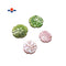 Hand Carved MOP Shell Pearl Flower Pendant Pink/Green 40mm 50mm Sold Per Piece