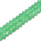 Green Aventurine Faceted Star Cut Beads 8mm 15.5" Strand