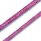 Purple Howlite Turquoise Interlocking Snake Beads 6mm 8mm 10mm 15.5" Strand