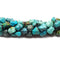 Natural Turquoise Dog Bone Shape Nugget Beads 6x8mm 7x9mm 8x10mm 15.5" Strand
