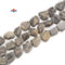 Natural Labradorite Large Rough Nugget Chunks Beads Size 20-30mm 15.5'' Strand