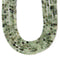 Natural Green Rutilated Quartz Smooth Round Beads Size 3mm 15.5'' Strand