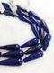 natural lapis lazuli smooth teardrop beads