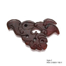 01 Brown Jade Hand Carved Pendant Eight Styles Sold per Piece
