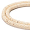 White Howlite Turquoise Interlocking Snake Beads 6mm 8mm 10mm 15.5" Strand