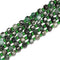 Natural Emerald Prism Cut Double Point Beads Size 5mm 15.5'' Strand