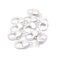 925 Sterling Silver Heart Shape Clasp Size 6x12mm Sold 3 Pcs Per Bag