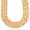 natural citrine faceted oval beads 