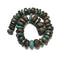 Natural Genuine Turquoise Graduated Rondelle Wheel Beads Size 16-30mm 15.5'' Str