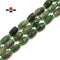 Nephrite Jade Faceted Barrel Cylinder Tube Beads Size 10x14mm 15.5" Strand