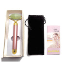 Green Jade Electric Vibrating Facial Roller Massager 6.5" works w/ AA battery
