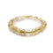 Natural Gold Rutilated Quartz Bracelet Smooth Round Size 8mm 7.5" Length