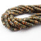 rainforest jasper rhyolite Heishi Rondelle Discs beads 