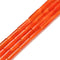 Natural Carnelian Cylinder Tube Beads Size 4x13mm 15.5'' Strand