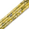 Natural Yellow Turquoise Cylinder Tube Beads Size 4x13mm 15.5'' Strand