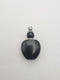 Black Obsidian Perfume / Oil Bottle Pendant Necklace Bottle Size 25x40mm