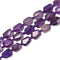 Natural Amethyst Faceted Octagon Rectangle Shape Beads Size 10x14mm 15.5''Strand